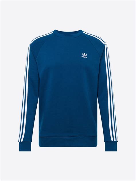 adidas mdn crew sweater weiß blau